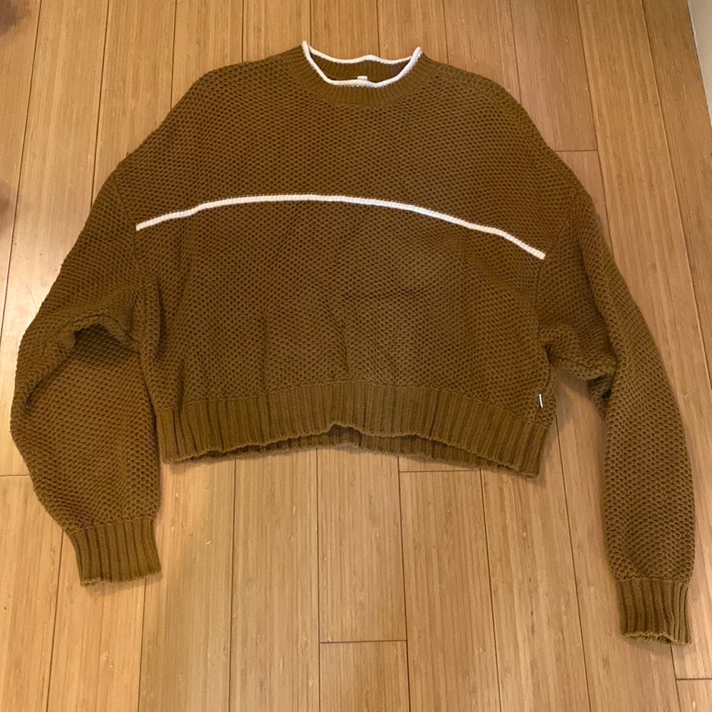 RVCA BROWN SWEATER